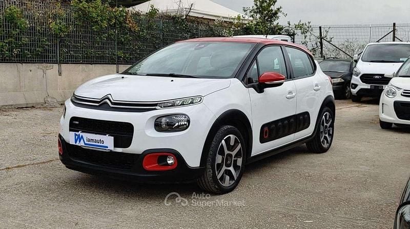 Usata Citroën C3 Shine 82 CV (60 kW) 2017 Bianco Monovolume