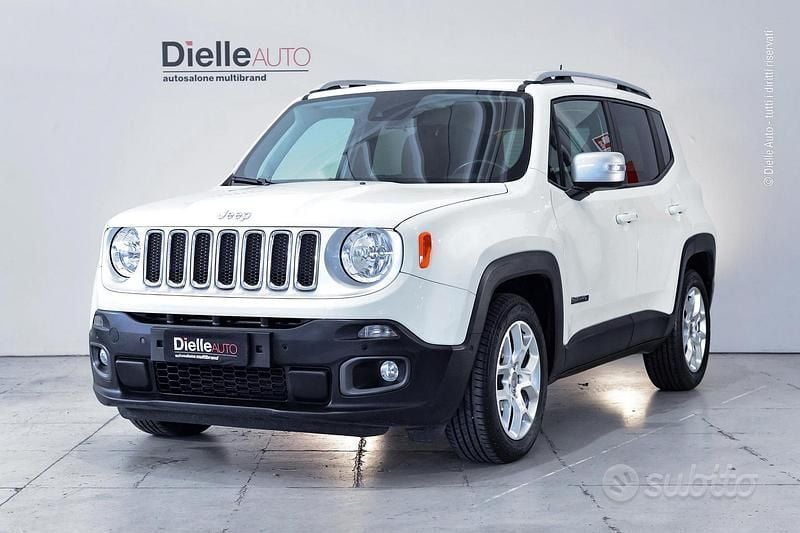 Usata Jeep Renegade Limited 120 CV (88 kW) 2018 Bianco pastello SUV