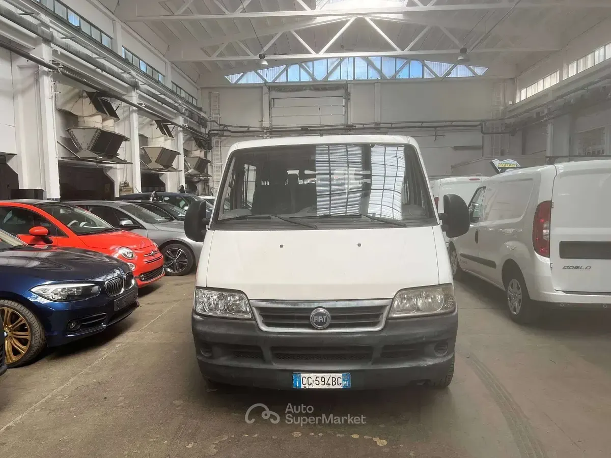 Usata Fiat Ducato 84 CV (61 kW) 2003 Bianco Furgone