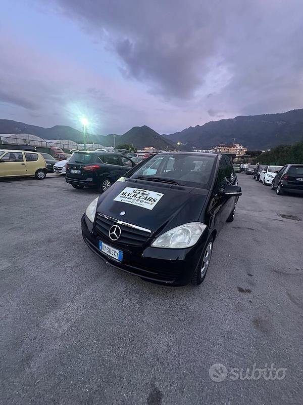 Usata Mercedes A150 Avantgarde 95 CV (69 kW) 2009 Nero Berlina