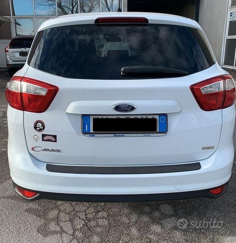 Usata Ford C-MAX 125 CV (91 kW) 2014 Bianco Monovolume