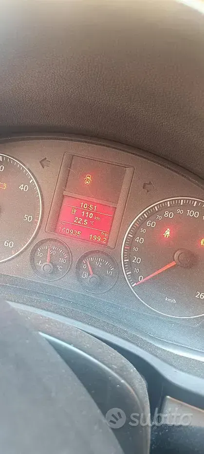 Usata VW Golf VI 105 CV (77 kW) 2008 Grigio Utilitaria