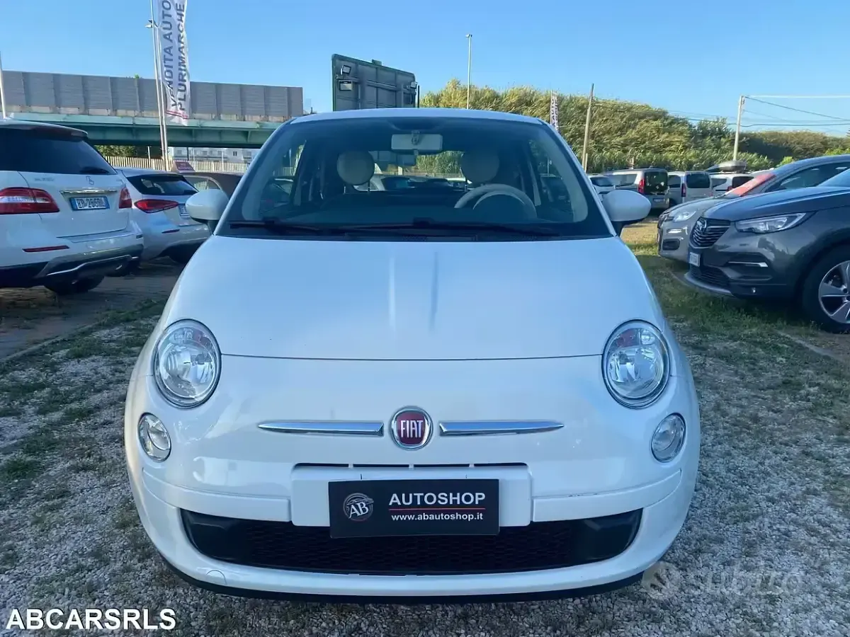 Usata Fiat 500 Pop 69 CV (50 kW) 2015 Bianco Berlina