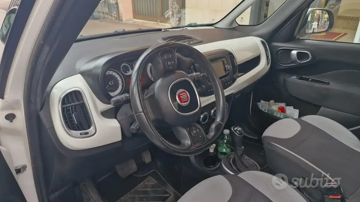 Usata Fiat 500L 85 CV (62 kW) 2014 Bianco Monovolume