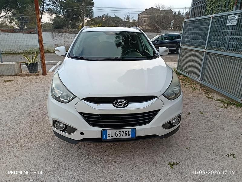 Usata Hyundai ix35 Comfort 136 CV (100 kW) 2012 Bianco SUV