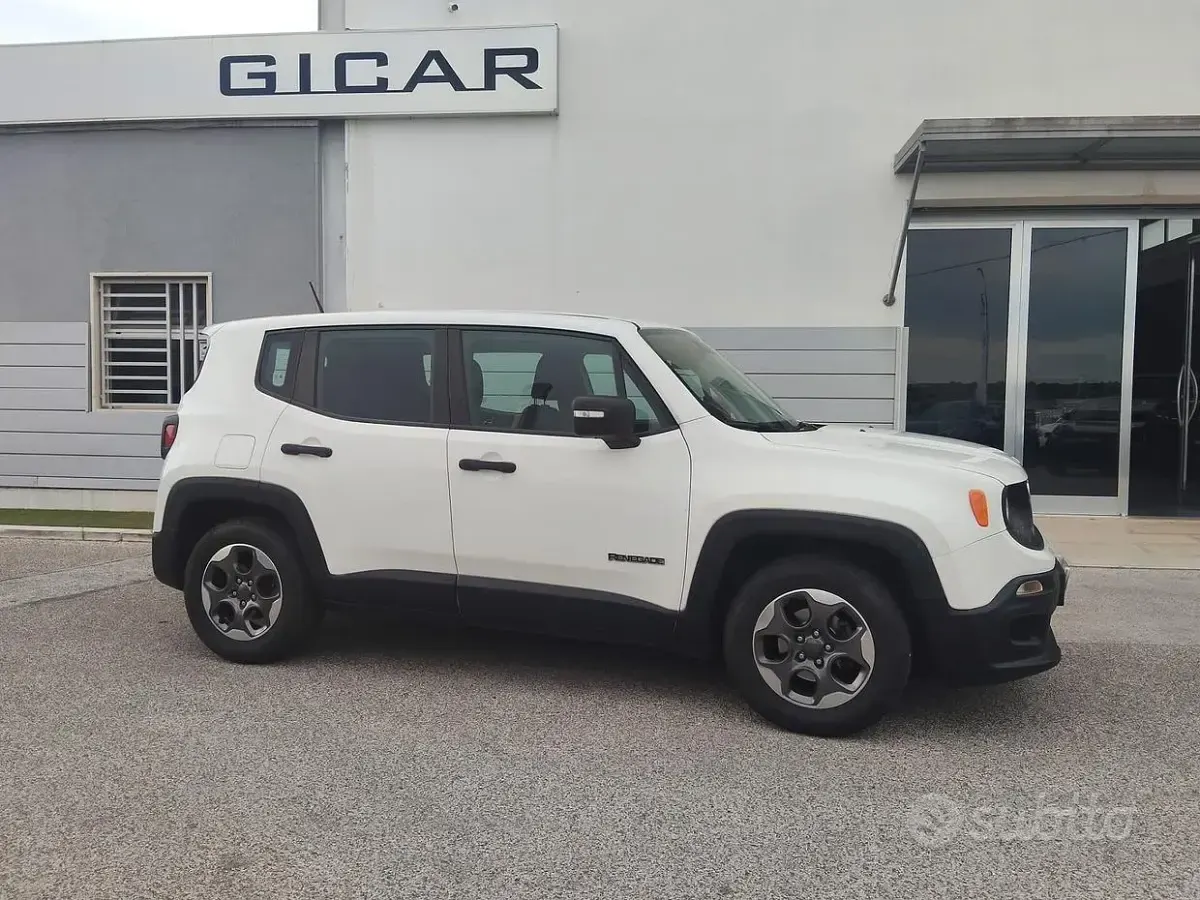 Usata Jeep Renegade 95 CV (69 kW) 2017 Bianco SUV