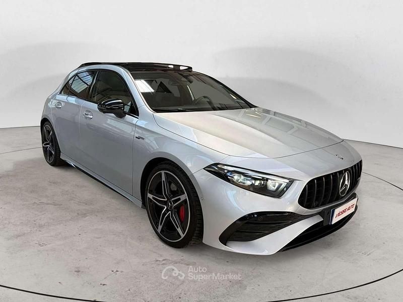 Usata Mercedes A35 AMG AMG Line Premium Plus 306 CV (225 kW) 2023 Iridium silver Berlina