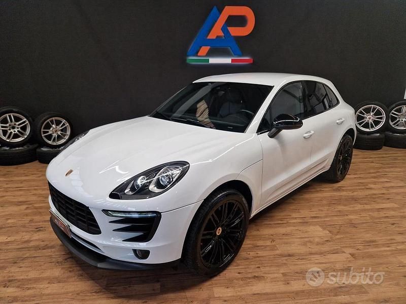 Usata Porsche Macan 250 CV (183 kW) 2016 Bianco SUV