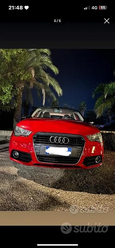 Usata Audi A1 2015 Rosso Utilitaria