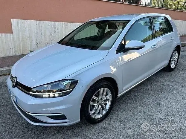 Usata VW Golf VII 115 CV (84 kW) 2018 Bianco Berlina