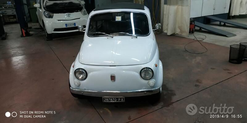 Usata Fiat 500 1970 Bianco Utilitaria