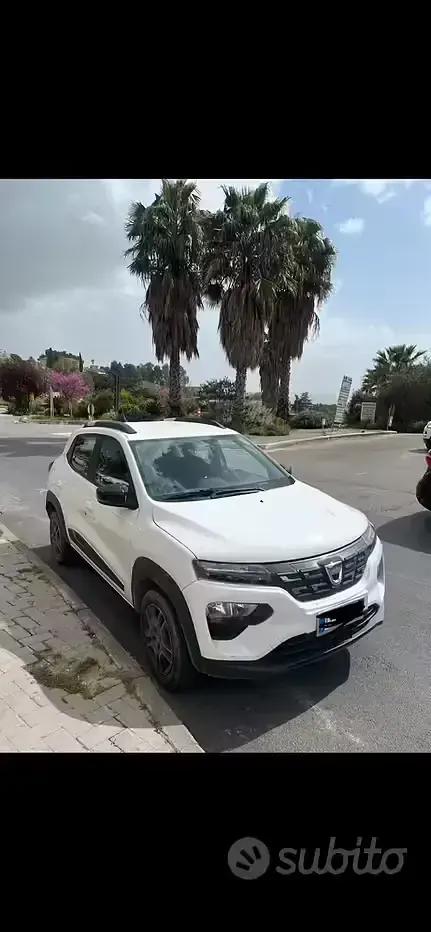 Usata Dacia Spring 18 kW (25 CV) 2021 Bianco Utilitaria
