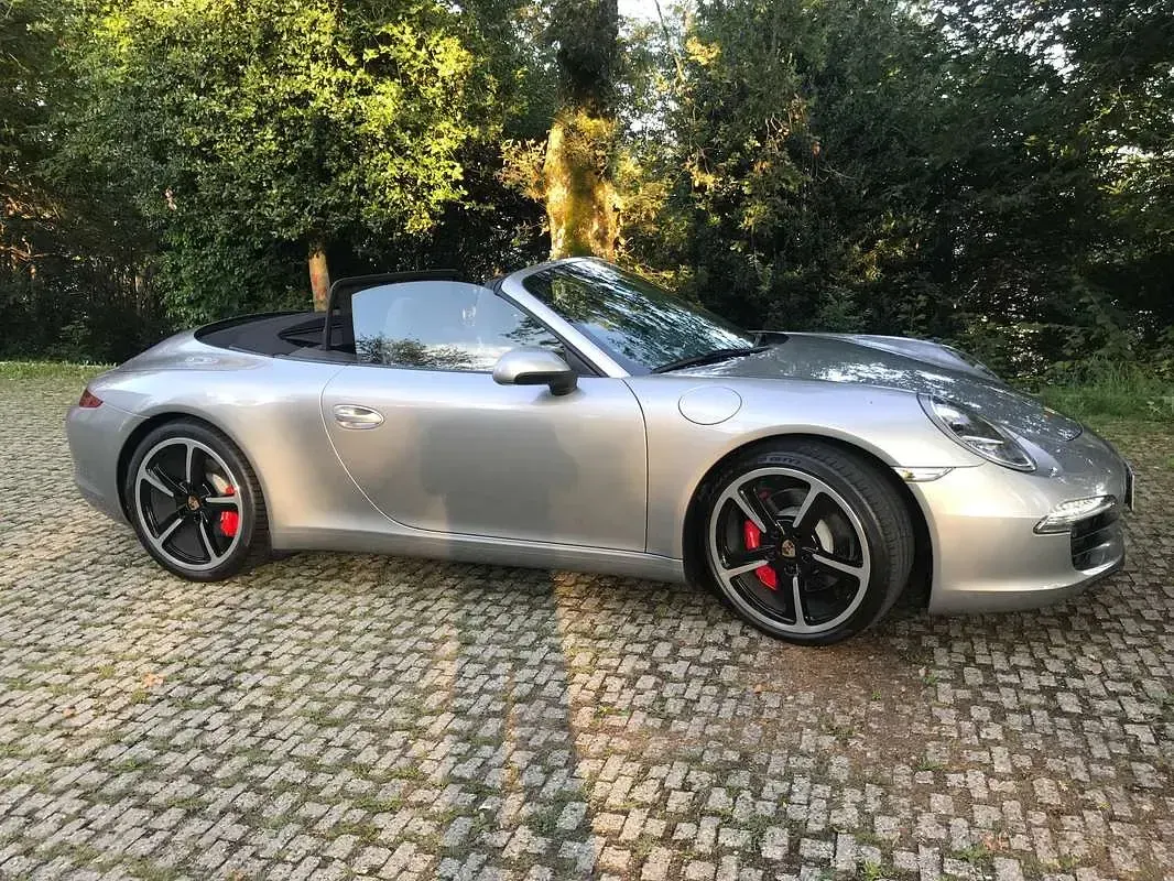 Usata Porsche 911 Carrera S Cabriolet 400 CV (294 kW) 2013 Argento Cabrio