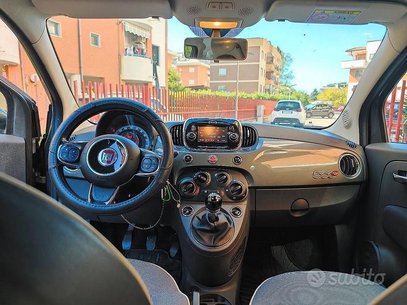 Usata Fiat 500C Lounge 69 CV (50 kW) 2016 Grigio Cabrio