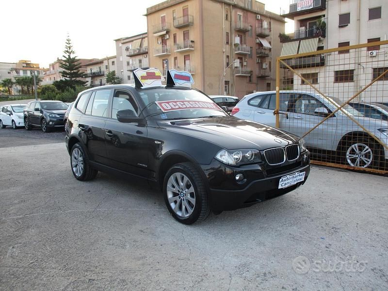 Usata BMW X3 177 CV (130 kW) 2009 Nero SUV