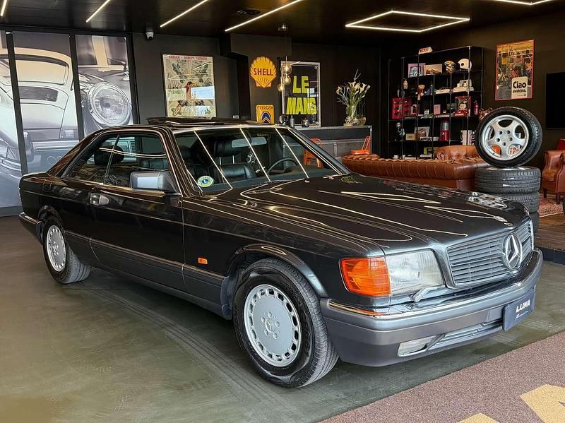 Usata Mercedes 560 299 CV (219 kW) 1992 Antracite metallizzato Coupé
