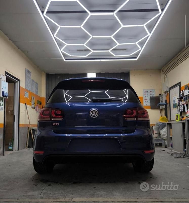 Usata VW Golf VI GTI 250 CV (183 kW) 2009 Blu Utilitaria