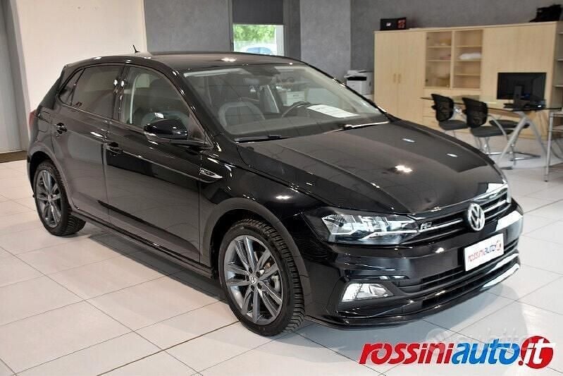 Usata VW Polo Highline 95 CV (69 kW) 2019 Nero Utilitaria