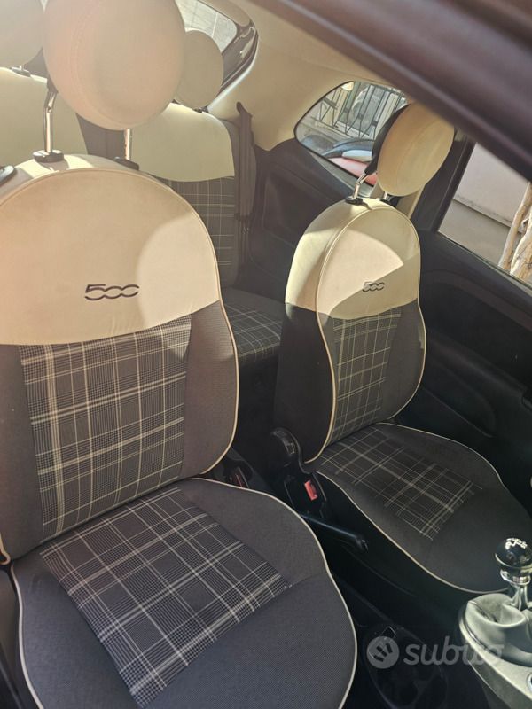 Grigio Usata 2022 Fiat 500 Dolcevita Cabrio | 8500 € (Super prezzo) - Immagine 1/4