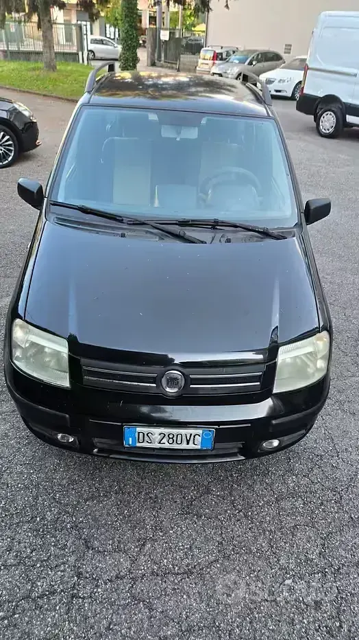 Usata Fiat Panda Dynamic 60 CV (44 kW) 2009 Nero Utilitaria