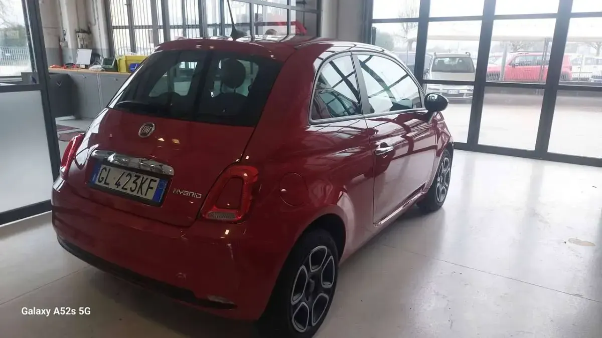 Usata Fiat 500 69 CV (50 kW) 2022 Rosso Utilitaria