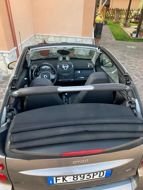 Usata Smart ForTwo Cabrio Passion 45 CV (33 kW) 2009 Grigio Cabrio
