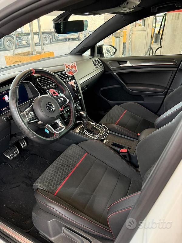 Usata VW Golf VII GTI 245 CV (180 kW) 2018 Bianco Berlina