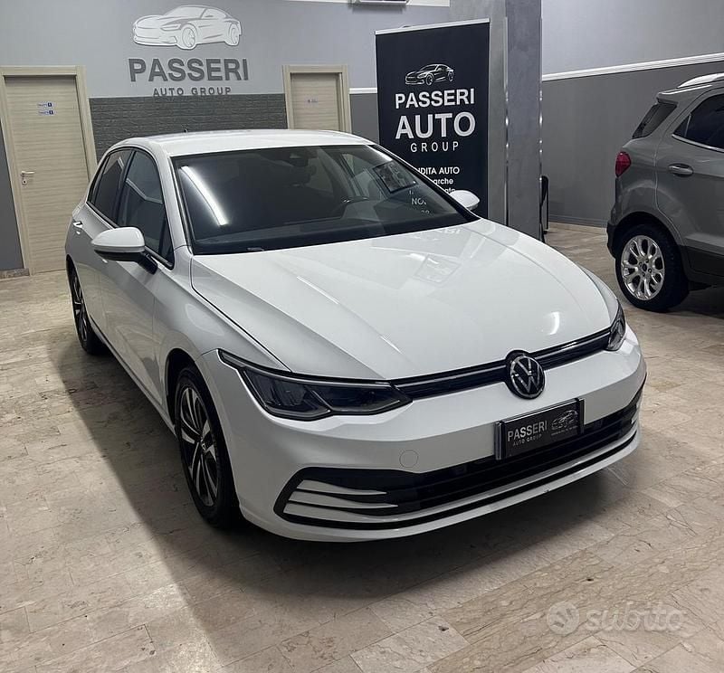 Usata VW Golf VII R-line 150 CV (110 kW) 2020 Bianco Berlina