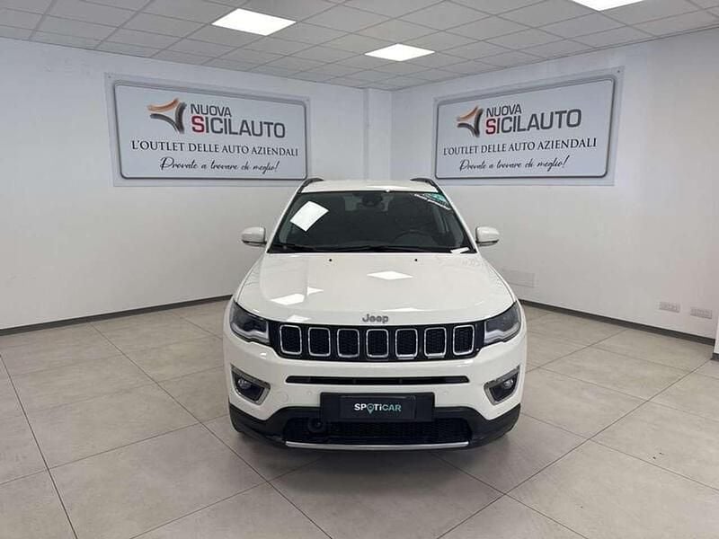 Bianco Usata 2020 Jeep Compass Limited SUV | 22.900 € (Cara) - Immagine 1/4