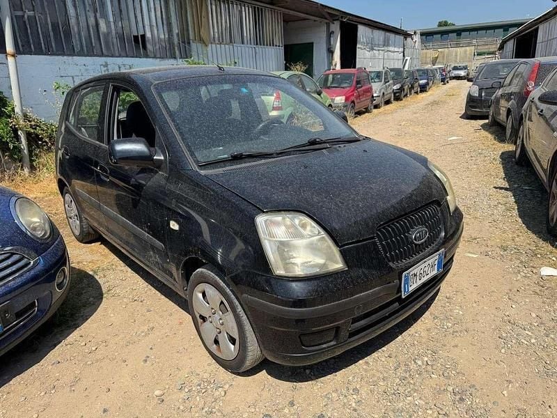 Usata Kia Picanto LX 60 CV (44 kW) 2008 Nero Utilitaria