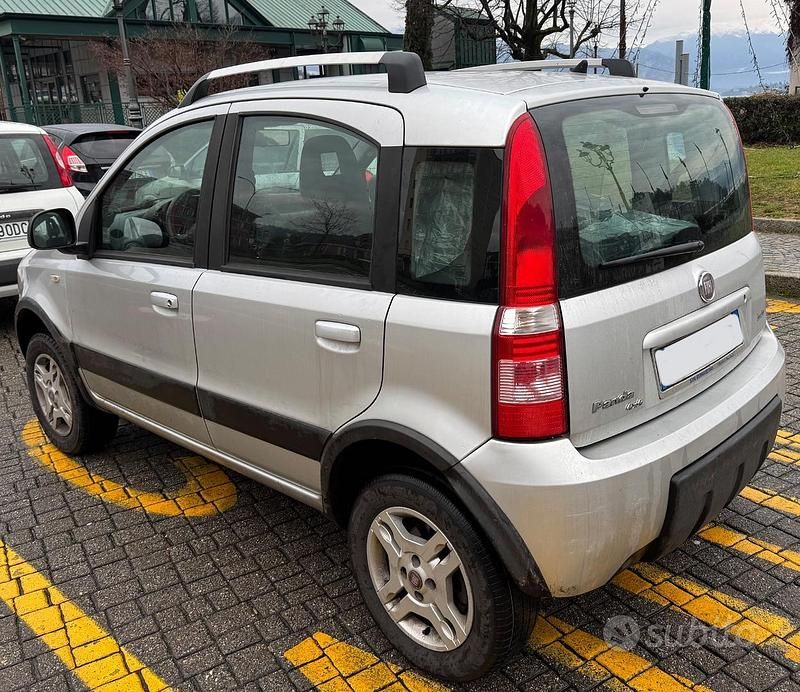 Usata Fiat Panda 4x4 2010 Grigio Utilitaria