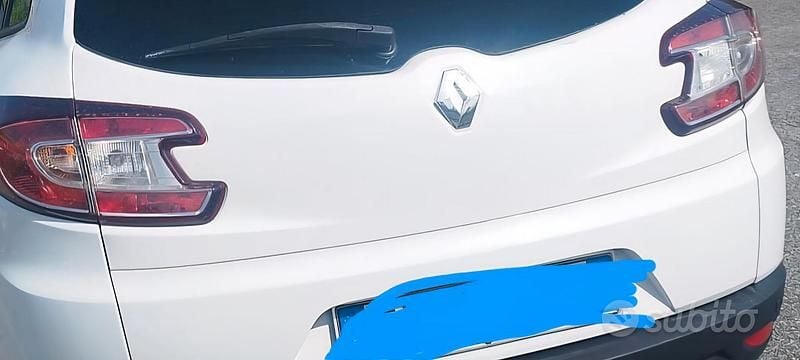 Usata Renault Mégane GrandTour 110 CV (80 kW) 2014 Bianco Station wagon