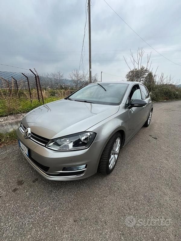 Usata VW Golf VII Highline 2014 Grigio Berlina
