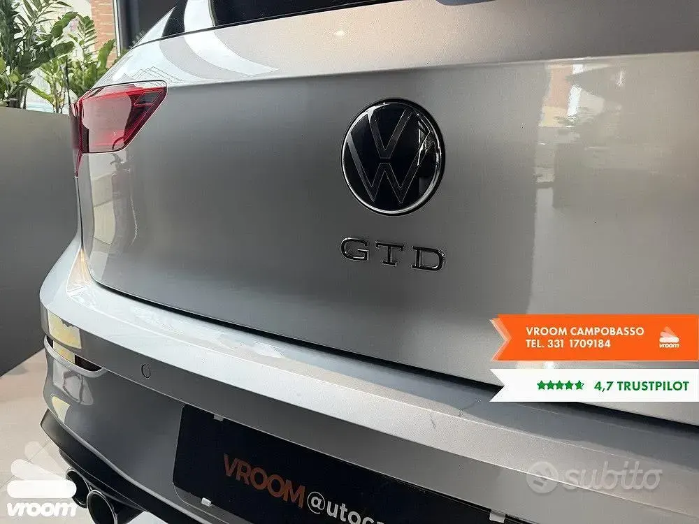 Usata VW Golf VIII GTD 200 CV (147 kW) 2023 Grigio Berlina
