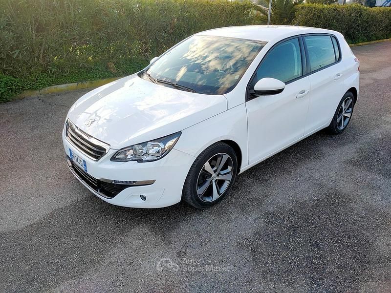 Usata Peugeot 308 120 CV (88 kW) 2017 Bianco Berlina