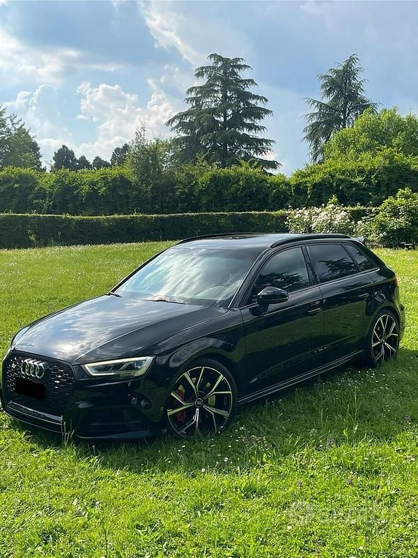 Usata Audi S3 310 CV (228 kW) 2018 Nero Berlina