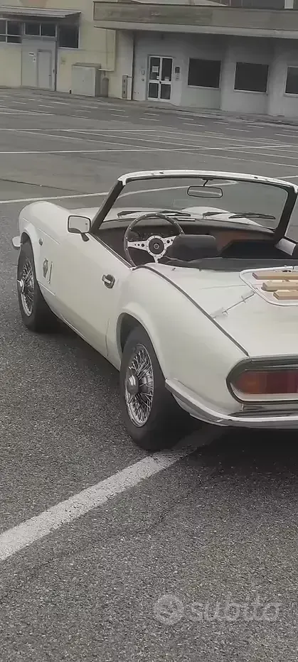 Usata Triumph Spitfire 1970 Bianco Cabrio