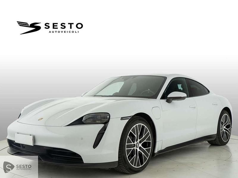 Usata Porsche Taycan 239 kW (326 CV) 2022 Bianco Berlina