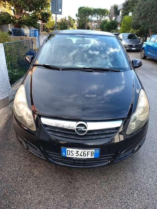 Usata Opel Corsa Sport 90 CV (66 kW) 2008 Nero Berlina