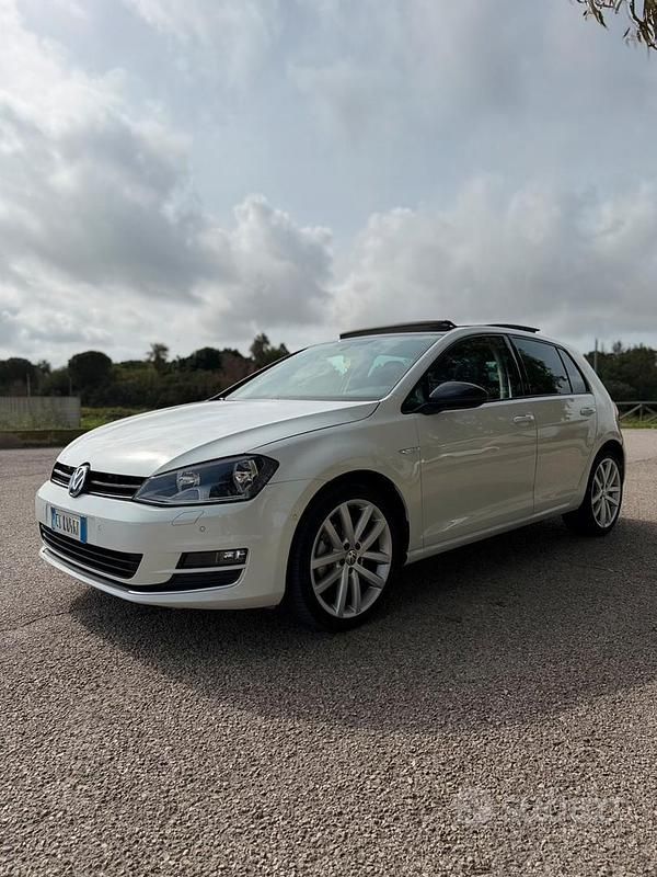 Usata VW Golf VII 150 CV (110 kW) 2014 Bianco Berlina