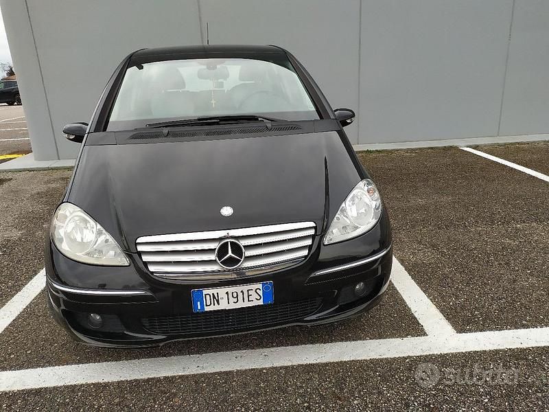 Usata Mercedes A150 Elegance 95 CV (69 kW) 2007 Nero Berlina