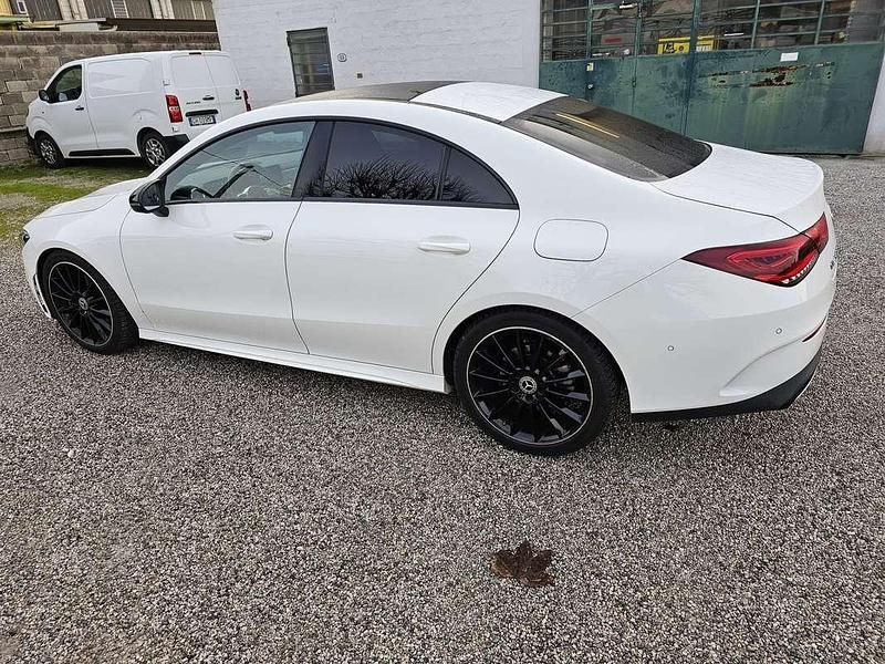 Usata Mercedes CLA200 Premium 163 CV (119 kW) 2019 Bianco Coupé