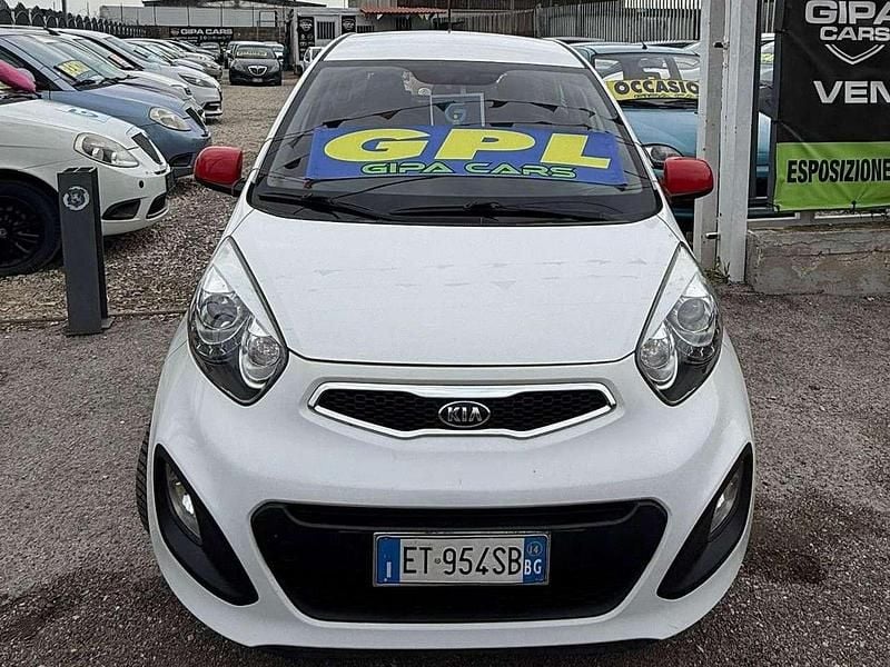 Usata Kia Picanto 68 CV (50 kW) 2014 Bianco Utilitaria