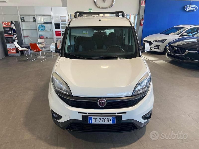Usata Fiat Doblò Pop 95 CV (69 kW) 2016 Bianco Monovolume