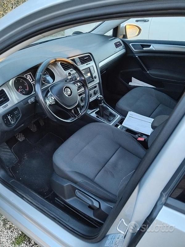 Usata VW Golf VII 90 CV (66 kW) 2017 Grigio Station wagon