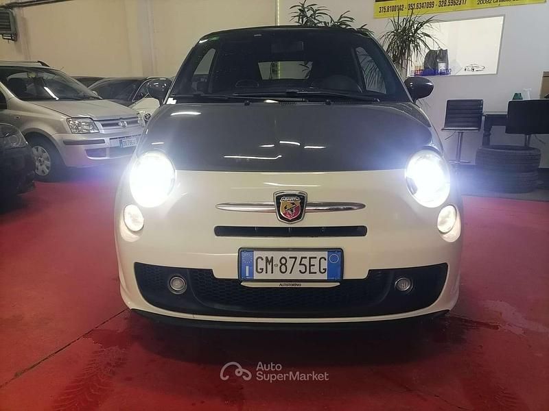 Usata Abarth 500C 140 CV (102 kW) 2011 Bianco Cabrio