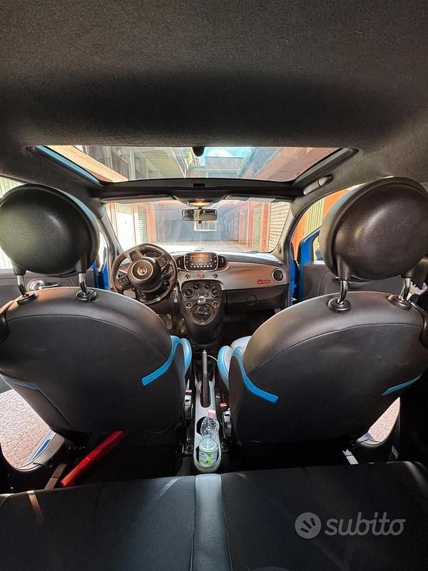 Usata Fiat 500S 95 CV (69 kW) 2016 Blu Utilitaria