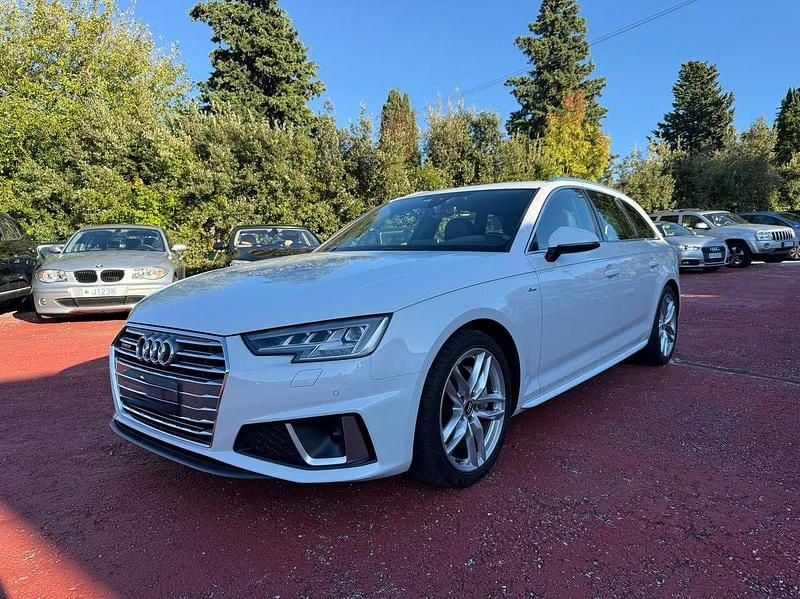 Bianco Usata 2018 Audi A4 S-Line Station wagon | 17.999 € (Buon prezzo) - Immagine 1/4