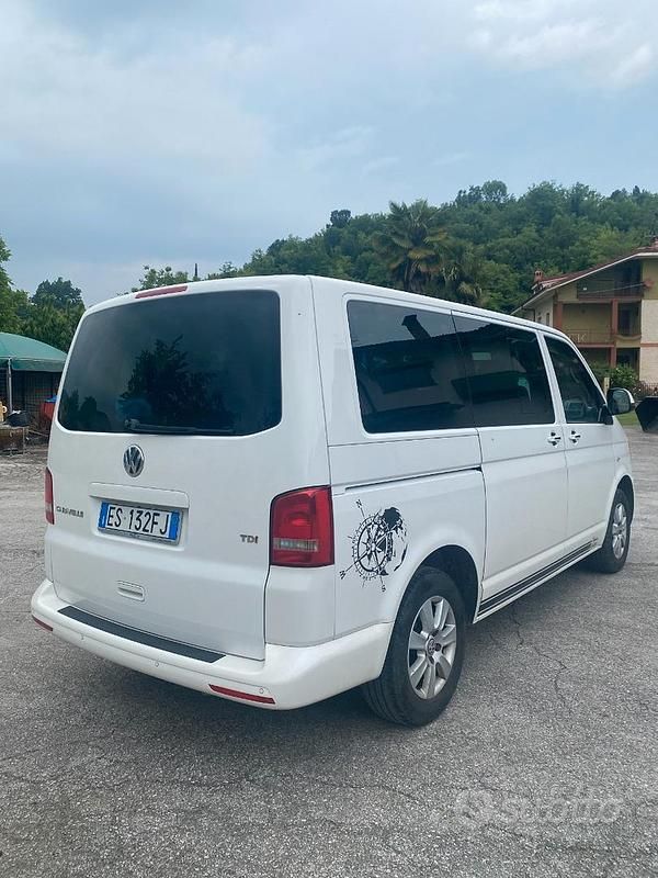 Usata VW T5 140 CV (102 kW) 2013 Bianco Furgone