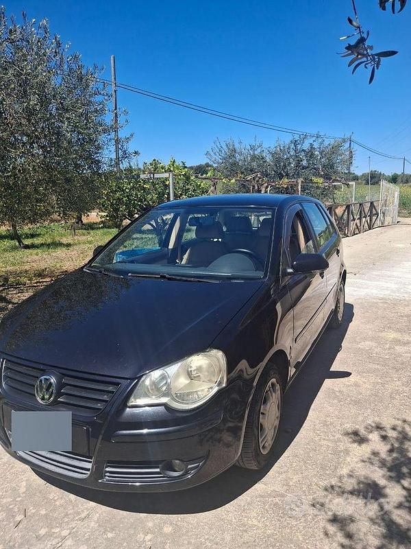 Usata VW Polo 69 CV (50 kW) 2005 Nero Utilitaria